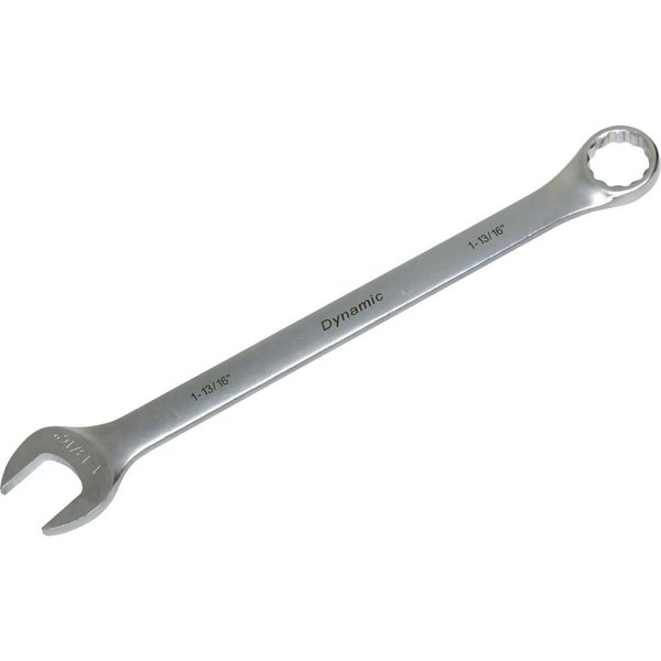 Dynamic Tools 1-13/16" 12 Point Combination Wrench, Contractor Series, Satin D074356